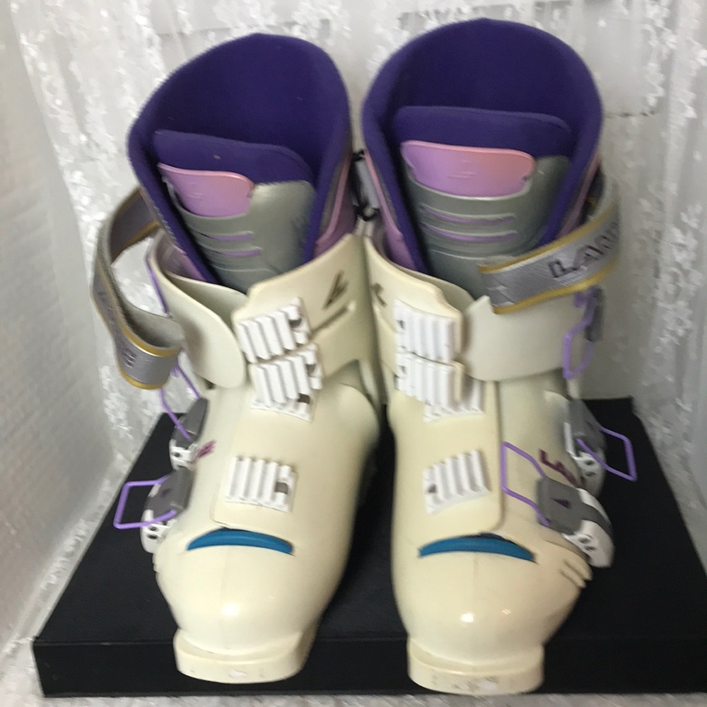 Vintage Lange Ski Boots Mid Authed Size 24